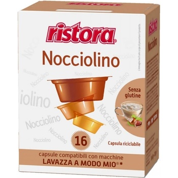 ristora Nocciolino 16 бр. Кафе капсули A Modo Mio система