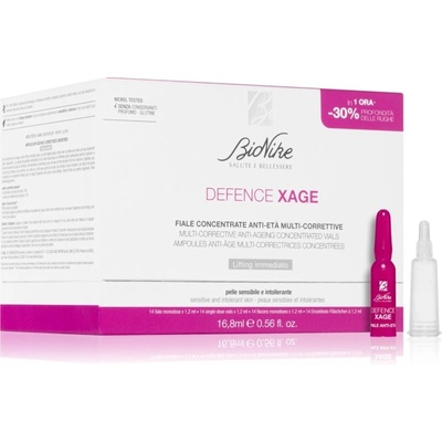 BioNike Defence Xage pleťové sérum v kapslích proti vráskám 14 x 1,2 ml
