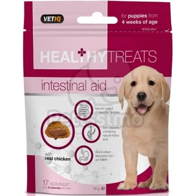 Mark&Chappell Mark&Chappel Vetiq Healthy Treats Intestinal Aid 50 г - срок на годност: 30.04. 2026