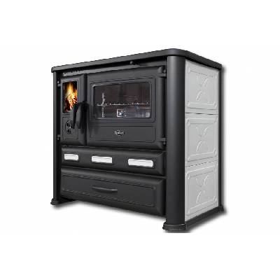 TIM SISTEM TIM SISTEM, sporák na TP ALMA MONS ECO 6 kW, pravý, bílý