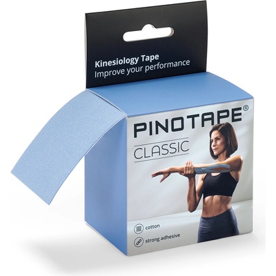 Pino Tape Therapy Kineziologický tejp ľadovo modrá 5 cm x 5 m