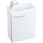 RAVAK Chrome - Шкаф под умивалник SD 400, 40x22x50 см, бял гланц X000000538 (X000000538)