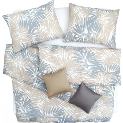 SCANquilt Obliečky Art jersey palm leaves 140x200 70x90