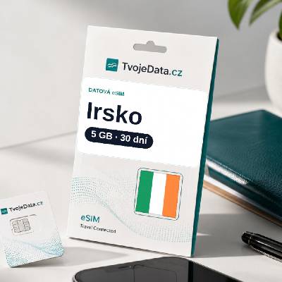 eSIM Irsko 5 GB / 29 dní