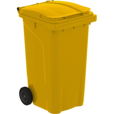 PK Group Plastová popolnica 240 l žltá