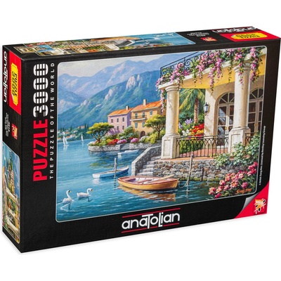 Anatolian Пъзел Anatolian от 3000 части - Вила на залива, Сунг Ким (P4915)