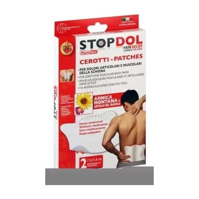 Interpharm Pharmadoct Stopdol náplasť proti bolesti 2 ks