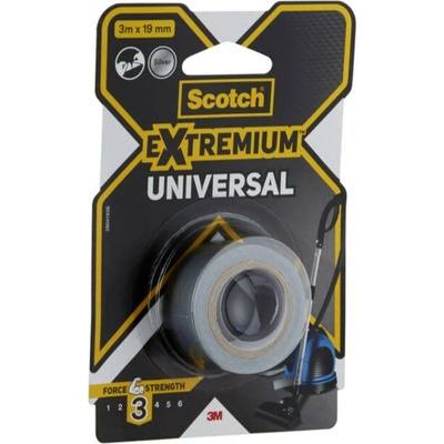 3М Science Applied to Life Самозалепваща лента Scotch® Extremium Universal Silver 19mm x 3m (7100206438)