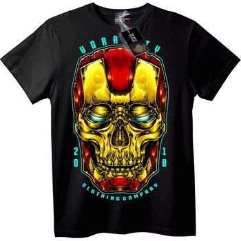 NOONEBRAND Тениска Робо Череп 2018 - 5XL, Black