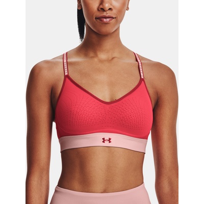 Under Armour Дамски спортен сутиен Under Armour UA Infinity Low Blocked Under Armour | Cherven | ЖЕНИ | XS