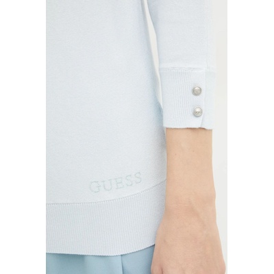 GUESS Пуловер Guess дамски в синьо от лека материя (W2YR34.Z2V62)