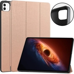 Gigapack Honor MagicPad 4 GIGAPACK Калъф с функция „FLIP с кожен ефект, настолна стойка, РОЗЕВО ЗЛАТО GP-190683 (GP-190683)