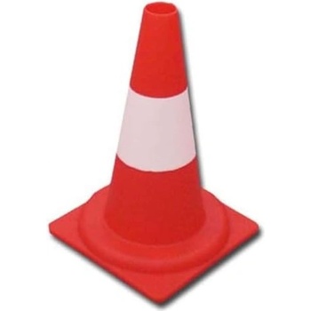 Конуси за паркиране 34 см - компактен сигнализационен елемент за безопасност (s2002pefb)