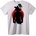NOONEBRAND Тениска Goku Силует Аниме - 2XL, Black