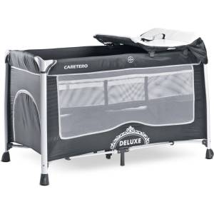 Caretero Кошара За Пътуване Deluxe Graphite Caretero