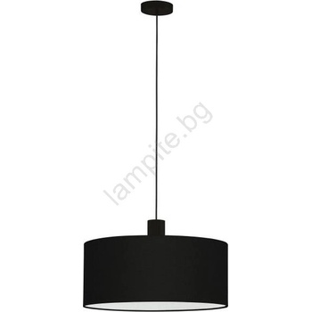 EGLO 33355 - Висяща лампа на кабел AMANI 1xE27/60W/230V Ø 53 cm черен (EG33355)