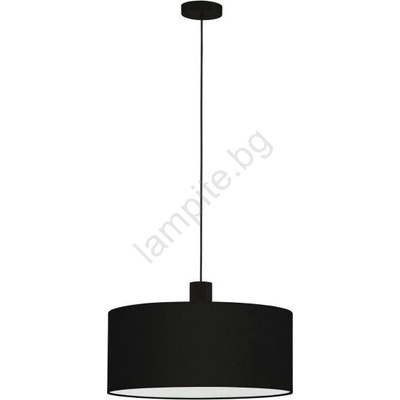 EGLO 33355 - Висяща лампа на кабел AMANI 1xE27/60W/230V Ø 53 cm черен (EG33355)