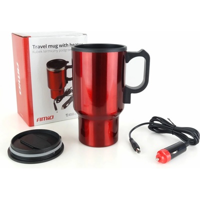 AMiO Termohrnček s ohrevom do auta 12V AMiO-02177