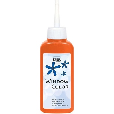 Kreul farba na okná 80ml oranžová