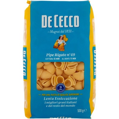 De Cecco Pipe Rigate No.49 0,5 kg