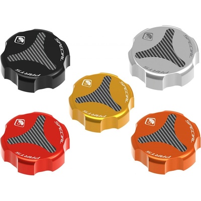 DUCABIKE Víčko nádobky brzdové/spojkové kapaliny DBK (Ducabike) M34x4 mm pro DUCATI Barva: oranžová