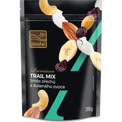 FARMLAND Trail mix zmes orechov a sušeného ovocia Premium 200 g