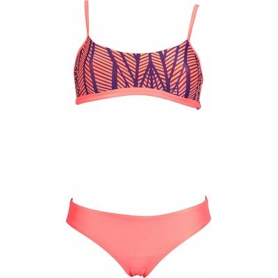 Axis dámske dvojdielne plavky SWIMSUIT lososová fialová