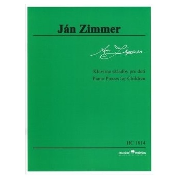 Klavírne skladby pre deti Ján Zimmer