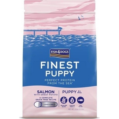 Fish4Dogs Finest Puppy Salmon small 1,5 kg