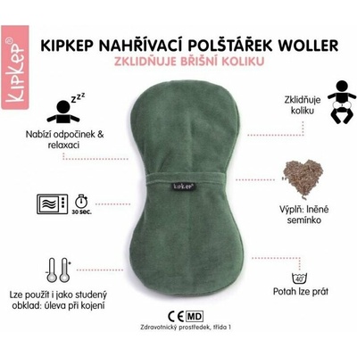 KipKep nahřívací polštářek WOLLER DeLuxe Teddy Sand