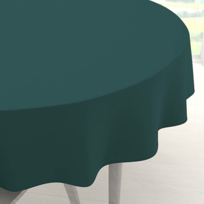 Biante kulatý ubrus Rongo RG-099 Tmavý lahvově zelený Ø 110 cm