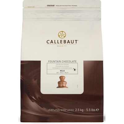 Callebaut Mléčná do fontány 37,8% 2,5 kg