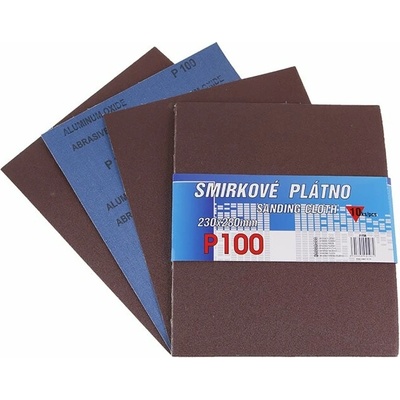FESTA PLÁTNO BRUSNÉ 230 X 280 MM Varianta: Plátno smirkové 230x280mm P100 10ks
