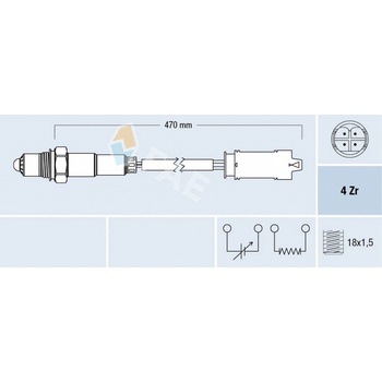 Lambda sonda FAE 77326