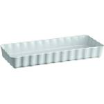 Emile Henry Керамична правоъгълна форма за тарт плитка emile henry slim rectangular tart dish - 36 х 15 см - цвят светлосив (eh 6034-01)