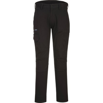 Portwest KX3 CARGO T801 / Еластичен панталон, slim fit - черен UK 33/EU 48 (T801BKR33)