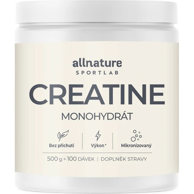 Allnature Sportlab Creatine monohydrát 500 g