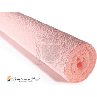 Italský krepový papír Cartotecnica Rossi 140g (50 x 250cm) - lososová 948