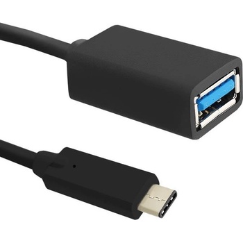 Qoltec 50485 USB 3.1 typC Male, USB 3.0 A F, 0,2m