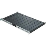 MIRSAN mr. srs100.01 : : 19 рафт за сървърен шкаф - d=1000 мм, 100кг. , черен (mr.srs100.01)