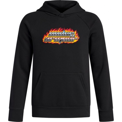 Under Armour B Rival Fleece Flamin Wdmrk Hoodie 6003781-001 černá