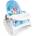 Raya Toys Шезлонг за бебе Raya Toys, с музика и вибрация