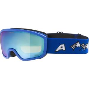 Alpina Детски слънчеви очила Alpina Kid's Scarabeo Q-Lite S2 Ski goggles - Blue Matt / Blue - размер One Size (205-7351-0111)