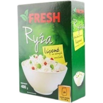 Fresh ryža varné vrecká lúpaná 4 x 100 g