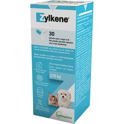 Vetoquinol Zylkéne 75 mg < 10 kg 2 x 30 kapsúl
