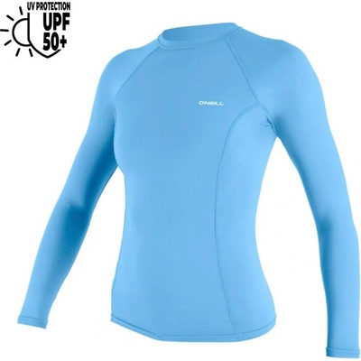 O'Neill Wms Basic Skins L/S Rash Guard azurine