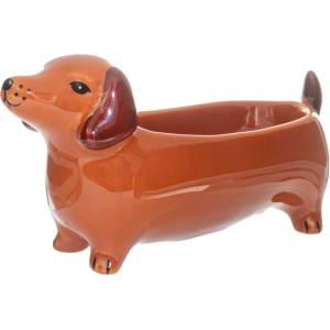 Sass & Belle Порцеланова декоративна купа 5x14 cm Sausage Dog - Sass & Belle (XDC655)