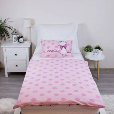 Jerry Fabrics Disney povlečení do postýlky Marie Cat Merci baby 100x135, 60x40 cm