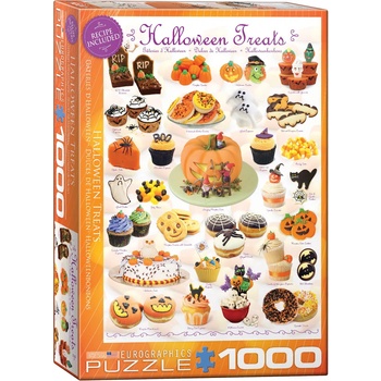 EUROGRAPHICS Пъзел Eurographics от 1000 части - Лакомства за Вси Светии (EG60000432)