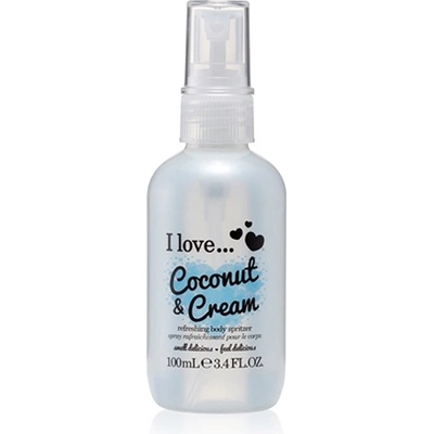 I Love... Coconut & Cream спрей за тяло 100мл за жени 100 мл